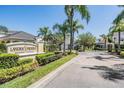 Community entrance to Lakeside Preserve with lush landscaping, a gated entry, and clear signage at 3429 Heards Ferry Dr, Tampa, FL 33618