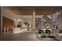 Grand lobby with stylish seating, natural light, and contemporary design elements at 1101 E Jackson St # 2502, Tampa, FL 33602