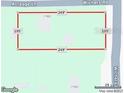 Map outline of property measuring 249' by 105' on Wichers Rd and Acreage Ln at 11951 Wichers Ln, San Antonio, FL 33576