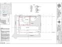Detailed site plan showing property lines, building footprint, and surrounding streets at 2624 54Th S St, Gulfport, FL 33707