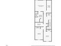 Second floor plan with primary suite, laundry room, and two additional bedrooms at 4528 Amberly Oaks Ct, Tampa, FL 33614