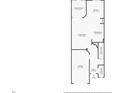 First floor plan featuring open-concept living, dining, kitchen, and garage access at 4528 Amberly Oaks Ct, Tampa, FL 33614