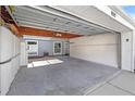 Spacious garage interior with ample storage and natural light at 11811 Cypress Crest Cir, Tampa, FL 33626