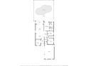 Detailed floor plan showcasing the layout of the home and outdoor pool area at 632 S Florida Ave, Tarpon Springs, FL 34689