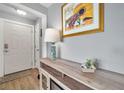 Charming foyer with stylish accents and modern design, complemented by ample natural light at 5260 Coquina Key Se Dr # C, St Petersburg, FL 33705