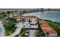 The building has a nice landscaped entrance and covered parking spots at 6158 Palma Del Mar S Blvd # 306, St Petersburg, FL 33715