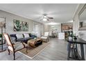 Inviting living room featuring stylish furniture and an open floor plan at 5582 Baywater Dr, Tampa, FL 33615