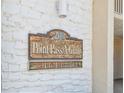 Close up of the community sign stating 200 First Avenue Point Pass-A-Gille, a private residence at 200 1St Ave # 406, St Pete Beach, FL 33706