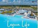 Lagoon style pool with ample seating and community areas at 31510 Cabana Rye Ave, San Antonio, FL 33576