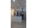 Modern kitchen boasting stainless steel appliances, sleek countertops, and ample storage space at 4824 Huntington Ne St, St Petersburg, FL 33703