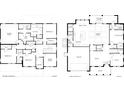 Detailed floor plan showcasing the layout of this home's two stories, including bedrooms, kitchen, and living areas at 481 Bosphorous Ave, Tampa, FL 33606