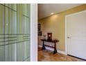 Inviting entryway features a decorative door and stylish tile flooring, creating a warm welcome at 4174 14Th Ne Ln, St Petersburg, FL 33703
