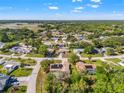 Expansive aerial view of a tranquil neighborhood surrounded by lush greenery and scattered homes at 9202 Jena Rd, Spring Hill, FL 34608