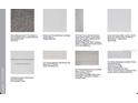Selection of interior finishes featuring cabinets, countertops, flooring and tiling choices at 34053 Anchor Light Ln, Wesley Chapel, FL 33543
