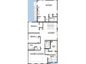 Second floor layout showcases the owner's retreat, bedrooms, bathrooms, and utility room at 7304 Donnybrook Ln, Sarasota, FL 34240