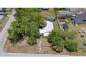 An aerial perspective highlighting the property's location within a quiet residential neighborhood at 804 E Wood St, Tampa, FL 33604
