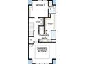 Floorplan depicting bedroom 2, bath 2, util, and owner's suite at 448 31St N Ln, St Petersburg, FL 33713