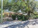 Inviting single-story home surrounded by mature trees and well-maintained landscaping at 4711 W Vasconia St, Tampa, FL 33629