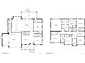 Detailed floor plan showcasing the layout of the two-story house with multiple rooms and suites at 1172 Seville Ne Ln, St Petersburg, FL 33704