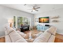 Inviting living room with lots of natural light, comfortable seating, and a cozy atmosphere at 1271 Drew St, Clearwater, FL 33755