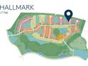 Community map highlighting lot locations and community features at 1978 Pepper Grass Dr, North Port, FL 34289