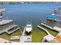 This dock boasts ample boat space and easy access to the serene waters at 6322 Cocoa Ln, Apollo Beach, FL 33572