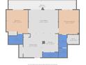 Detailed floor plan showcasing the layout of the property with dimensions of each room at 7432 Sunshine Skyway S Ln # 402, St Petersburg, FL 33711