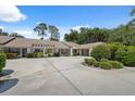 Well maintained one story property featuring large circular driveway at 9307 Golf View Dr, New Port Richey, FL 34655