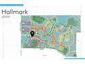 Community map showing homesites, amenity center, and lakeside wellness center at 18913 Indian Rock Pl, Lakewood Ranch, FL 34211