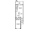 First floor layout featuring a garage, kitchen, great room, and lanai at 1126 Creek Valley Ct, Brandon, FL 33511