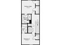 Second floor plan featuring bedrooms, primary suite, primary bath, and a secondary bathroom at 14036 Textile Run, Parrish, FL 34219