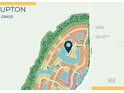 Community map highlighting the location of the property within the Lakewood National Golf Club at 5634 Clearwater Ct, Lakewood Ranch, FL 34211