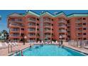 Exterior swimming pool at The Beach Cottage II at 18400 Gulf Blvd # 2505, Indian Shores, FL 33785
