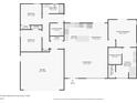 Floorplan for 718 Desert Hills Way, Sun City Center, Florida showing layout of rooms at 718 Desert Hills Way, Sun City Center, FL 33573