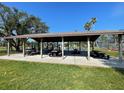 Outdoor picnic pavilion offering shaded tables for outdoor dining and community gatherings in the neighborhood at 3207 S De Bazan Ave, St Pete Beach, FL 33706