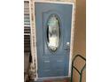 Elegant front door with decorative glass and sidelights, offering a welcoming entrance at 250 Rosery Nw Rd # 270, Largo, FL 33770