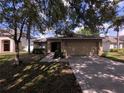 Charming single-Gathering home with a two-car garage and well-maintained lawn in a serene residential neighborhood at 2614 Queen Alberta Dr, Valrico, FL 33594