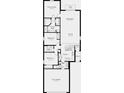 Detailed floor plan showcasing the layout of the home, including the primary suite and living spaces at 12469 Gust Ct, Hudson, FL 34669