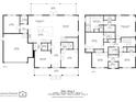 Detailed floorplan showcasing the layout of this spacious home with multiple bedrooms and bathrooms at 852 Cordova Ne Blvd, St Petersburg, FL 33704