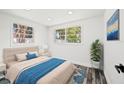 Bright bedroom with ample natural light and stylish decor at 1119 Eau Claire Cir, Tampa, FL 33619