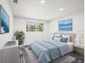 Comfortable bedroom with soothing colors and serene decor at 1119 Eau Claire Cir, Tampa, FL 33619