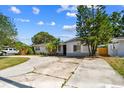 Inviting single-story house with a large driveway and mature trees in a nice neighborhood at 5968 46Th N Ave, Kenneth City, FL 33709
