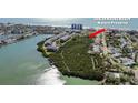 A peaceful view of the Indian Rocks Beach Nature Preserve near waterfront homes at 819 Gulf Blvd, Indian Rocks Beach, FL 33785