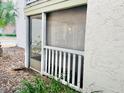 Close-up of screened-in patio at 4611 W North B St # 125, Tampa, FL 33609