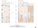 Detailed floorplan of a 1508 sq ft home, showcasing the layout of rooms and spaces at 4137 Des Prez Ct, Hernando Beach, FL 34607
