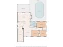 Detailed floor plan showcasing the layout of the home, including bedrooms, bathrooms, and living spaces at 12359 82Nd N Ave, Seminole, FL 33772