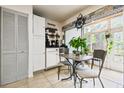 Cozy breakfast nook with views of the outdoors at 6630 Spring Flower Dr # 14, New Port Richey, FL 34653