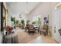 Bright living room featuring tile entry, neutral colors and comfortable seating at 9616 Carlsdale Dr, Riverview, FL 33578