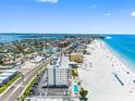 Desirable condo building on the beach with turquoise waters and coastal community views at 13500 Gulf Blvd # 507, Madeira Beach, FL 33708