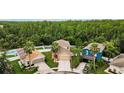 Beautiful homes in a well-manicured neighborhood, some featuring pools and solar panels for modern living at 3305 Hoylake Ct, Land O Lakes, FL 34638